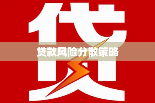 城区贷款风险分散策略