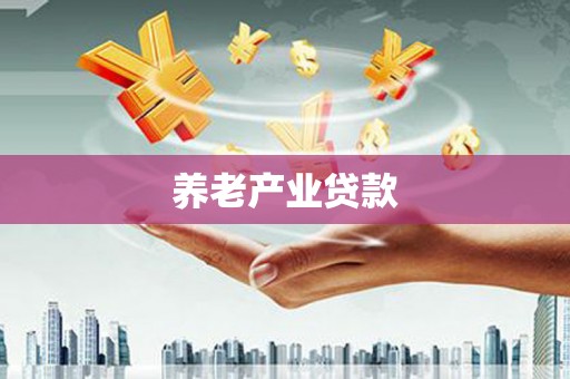 城区养老产业贷款