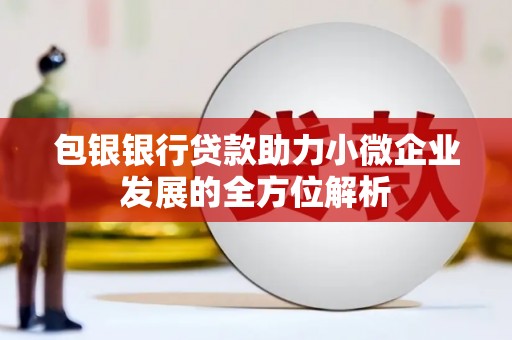 城区包银银行贷款助力小微企业发展的全方位解析