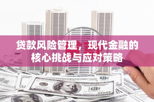 城区贷款风险管理，现代金融的核心挑战与应对策略