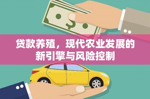 城区贷款养殖，现代农业发展的新引擎与风险控制