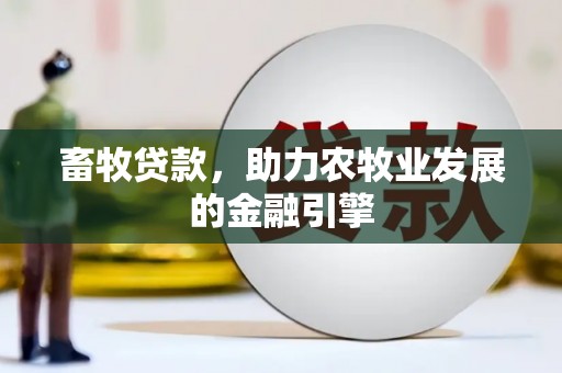 城区畜牧贷款，助力农牧业发展的金融引擎