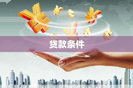城区贷款条件