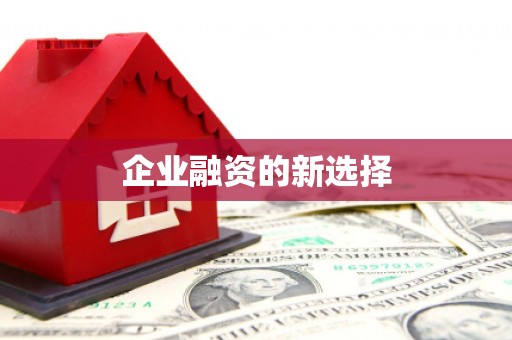 城区企业融资的新选择